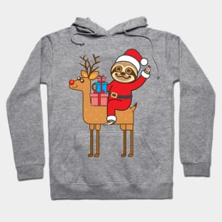 Sloth Santa Hoodie